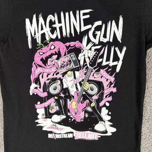 Machine Gun Kelly Shirt Adult Medium Mainstream Sellout Tour 2022 Shaka Wear - Picture 4 of 8